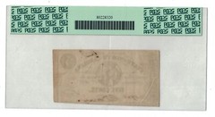 🇺🇸 1866 5 CENTS OBSOLETE BANKNOTE STATE OF NORTH CAROLINE, RALEIGH. NC 🇺🇸