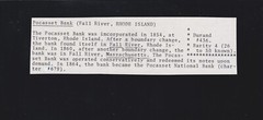 US $2 Rhode Island Pocasset Bank Fall River Obsolete Currency F-VF Durand #436