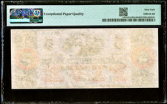 1850-1860’s Maryland Hagerstown Bank $5 Obsolete Banknote G40b PMG Superb 68EPQ