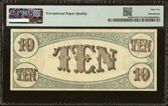1880’s – 1890’s $10 Jackson, Mississippi Capital Commercial College PMG 55 EPQ