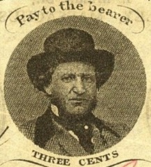 NH 3¢ BROOKLINE New Hampshire J.C. Tucker Townsend Bank July 4, 1864 SPRINGFIELD
