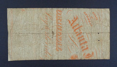 1862 Atlanta, GA – Georgia R.R. Bank Agency 50 Cent Check Note.