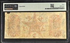 1839-41 $50 Obsolete – Austin, Texas – Republic of Texas – PMG 30 FULLY FRAMED