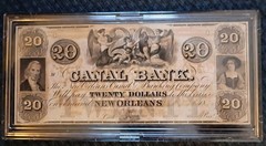 Canal Bank of New Orleans, Louisiana $20 Uncirculated Nice Gradable Note