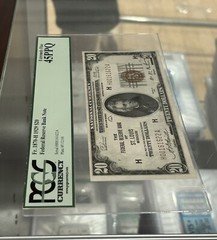 1929 $20 Twenty Dollar Bill PMG Certified St. Louis Missouri 45 PPQ