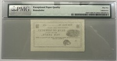 1860’s 10 Cent Wells River Vermont Fractional Currency Obsolete Note PMG 55 EPQ