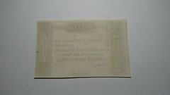 $.25 18__ Worthington Ohio OH Obsolete Currency Bank Note Fractional Remainder!