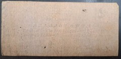 1819 USA Meadville Turnpike Road Company 2 Dollars.