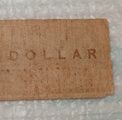 USA $1 ~ One Dollar Note~ State Of North Carolina ~ Raleigh Oct. 19th 1861