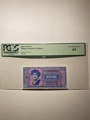 Military Payment Certificate Series 541 25¢ Very Choice New