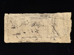 1807 COOS BANK $3.00 PROMISSORY NOTE CONTEMPORANEOUS COUNTERFEIT
