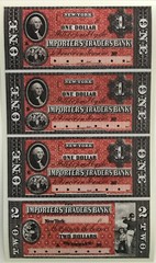 New York, NY- Importers and Traders Bank Scare Uncut Sheet COPY