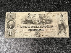 The State Bank Of Ohio Banknote Obsolete Currency