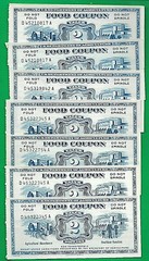 Food Stamp Coupon $2.00 USDA 1967 D-A SERIAL # S – AUCTION IS FOR ONE COUPON.