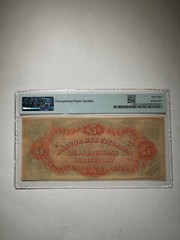 Citizens’ Bank Of Louisiana Shreveport $5 1860s Remainder
