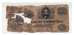 1856 Bank of Commerce at Cleveland, OH $10 Rare CTFT (D04272)