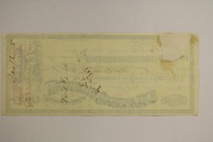 Auditor’s State Office Treasurer of Klickitat County Funds WT 1884 1800s Antique