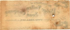 1870’s $2.00 RIDGE VALLEY STORE GEORGIA OBSOLETE NOTE