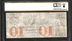 1850’s $10 UNION BANK of NEW LONDON CT Obsolete Currency- PCGS 65PPQ – AV2