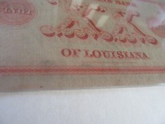 Citizen’s Bank Of New Orleans LA. $20 Dollars Obsolete Currency Banknote-AU+