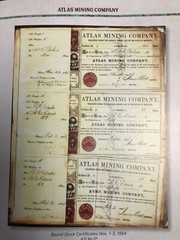 Michigan Mining Scrip Copper and Iron Mining Districts Highly Illustrated Book