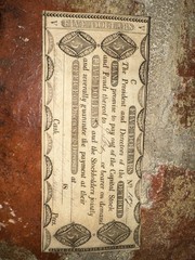 Original 1807 Detroit Bank $5 Obsolete Bank Note – Detroit, Michigan Territory