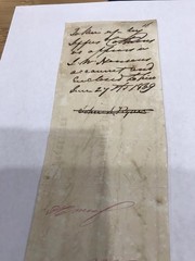 A&O-Charleston,South Carolina 1859 Promissory Note-Bank Of State-J.W. Harrison