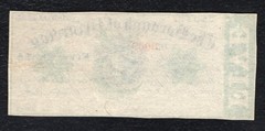 1862 5 CENTS THE BOROUGH OF PRINCETON NEW JERSEY OBSOLETE SCRIP NOTE AU
