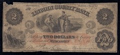 Wiscasset, Maine, $2.00,1862 Obsolete Note, The Lincoln County Bank of Wiscasset