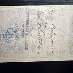 1868 $10 THE CENTRAL MINING COMPANY EAGLE HARBOR, MICHIGAN OBSOLETE SCRIP NOTE