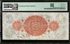 1855 New Jersey – Bordentown Banking Co. $1 PMG 67 EPQ – SUPERB GEM!
