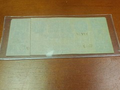 1865 Cincinnati, OH Ohio E.B. TAYLOR Wigmaker 10 Advertising Note Cut