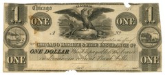 18XX Chicago Marine & Fire Insurance Co. $1 IL (L6117)