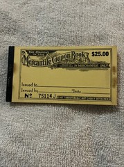 Vintage $25 Mercantile Coupon Book Southern Coupon Co B’ham Alabama