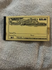 Vintage $25 Mercantile Coupon Book Southern Coupon Co B’ham Alabama