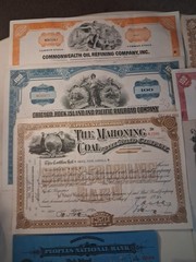 Ephemera 🪙 RARE 1800-1900’s Stocks Checks Bond Coupons 35+ Items RETAILS $189