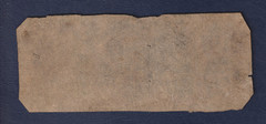 $1 Merchants Bank of Trenton New Jersey Obsolete 1860 NJ Note One Dollar Bill