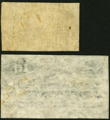 (2) Notes – Troy, NY – Troy & Albany Stage Co. 5¢ & 10¢ 1862 *Civil War Era!*