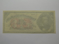 $.50 1870’s Poughkeepsie New York Obsolete Currency Note Eastman College