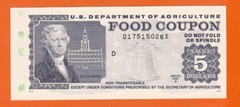 FOOD STAMP COUPON 3 COUPONS $10.00 $5.00 $1.00 USDA AGRICULTURE scrip TOKEN