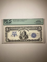 BEO 1899 $5 Silver Certificate Reprint Courtesy DSS Coin & Bullion 1906