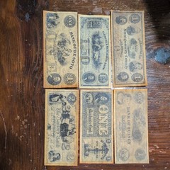 Vintage copy of Treasury Warrants from multiple states lot 3