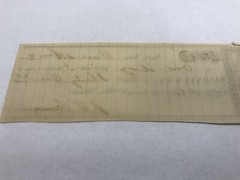 A&O-1862 Austin, Texas Merchant John Bremond &Co. Promissory Note/Warrant/Dep??