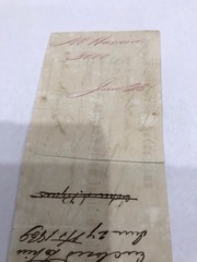 A&O-Charleston,South Carolina 1859 Promissory Note-Bank Of State-J.W. Harrison