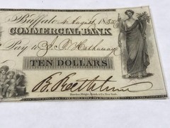 A&O-Buffalo, New York $10 Commercial Bank 1835 Unlisted Haxby-CHOICE-NY