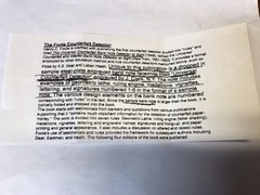 A&O-Foote CTF Detector Sample Note-$3-$20 Combo-Universal Banks-BY J.Clark-NY