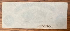 JULY 21, 1862 $1 ONE DOLLAR VIRGINIA TREASURY NOTE RICHMOND, VA OBSOLETE NOTE