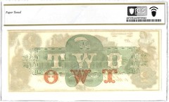1860’s $2 Farmington Bank New Hampshire PCGS Choice UNC 64