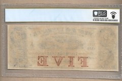 1857 Western Exchange $5 Certificate of Deposit – PCGS Choice 64 – UNC – Rare