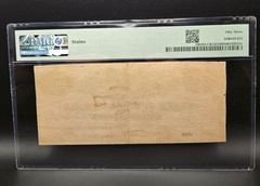 $1 1863 Treasury Note- Raleigh, North Carolina – PMG 53 About Uncirculated
